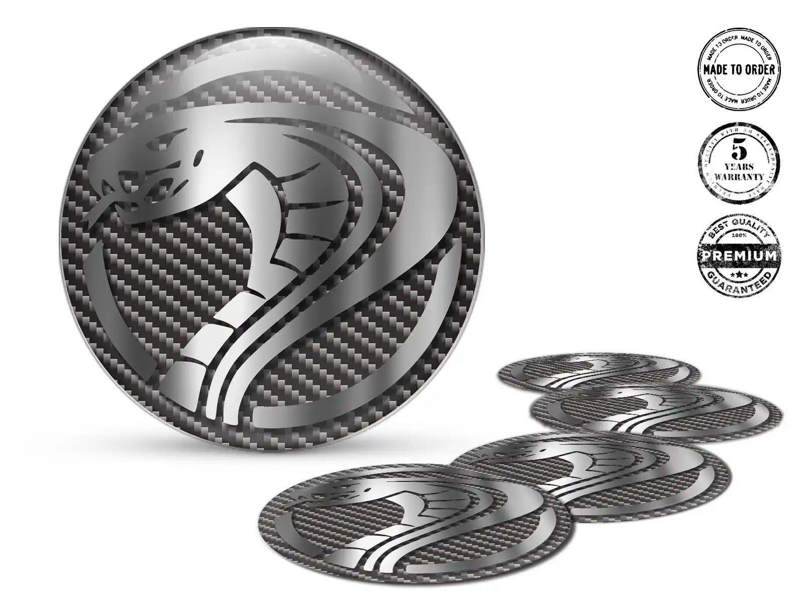 Wheel emblems Limited Edition Sleek Decals for Vehicles